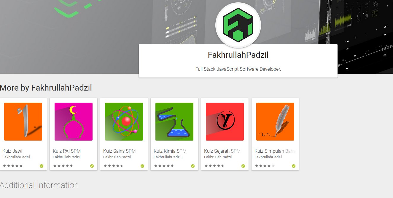 senarai kuiz-kuiz IAK - screenshot dari Google Play